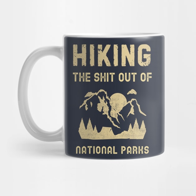 Hiking National Parks Design by Stylecombinator
